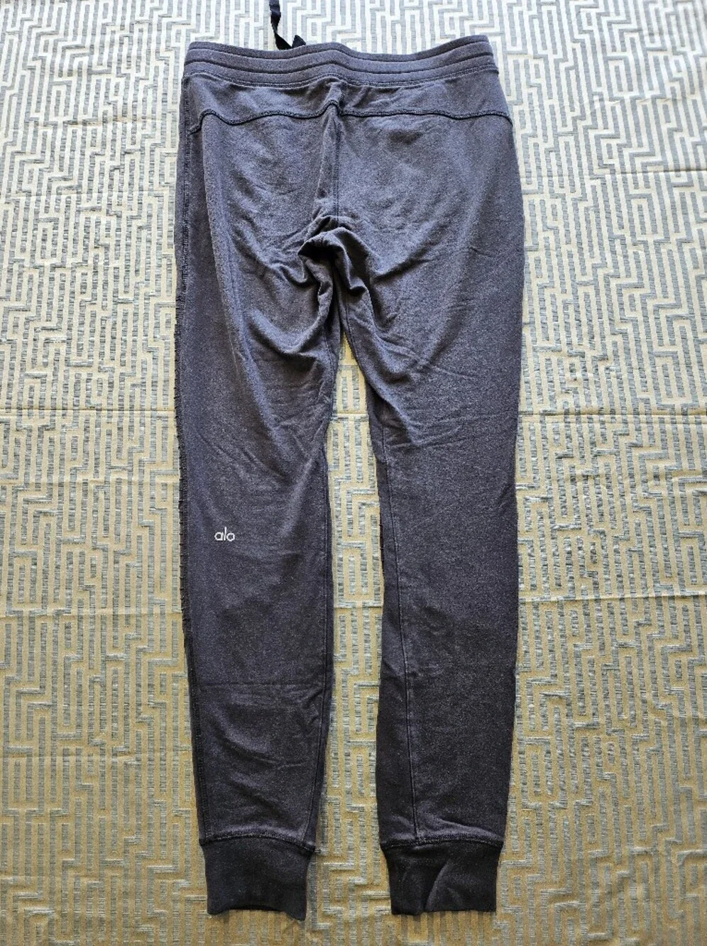 ALO Yoga Slate Ribbed Knee Jogger Pants